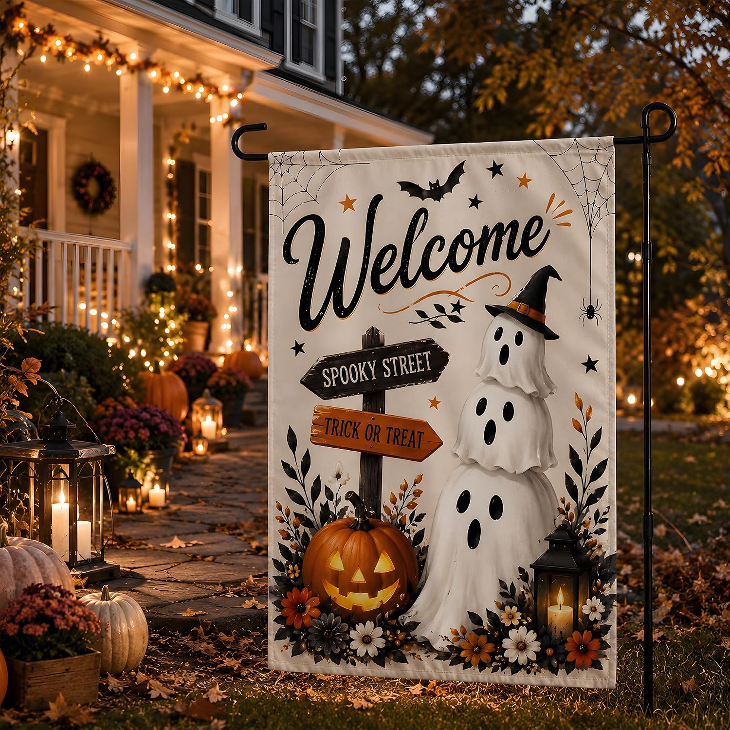Thumbnail 6 de Halloween Garden Flag, Spun Polyester