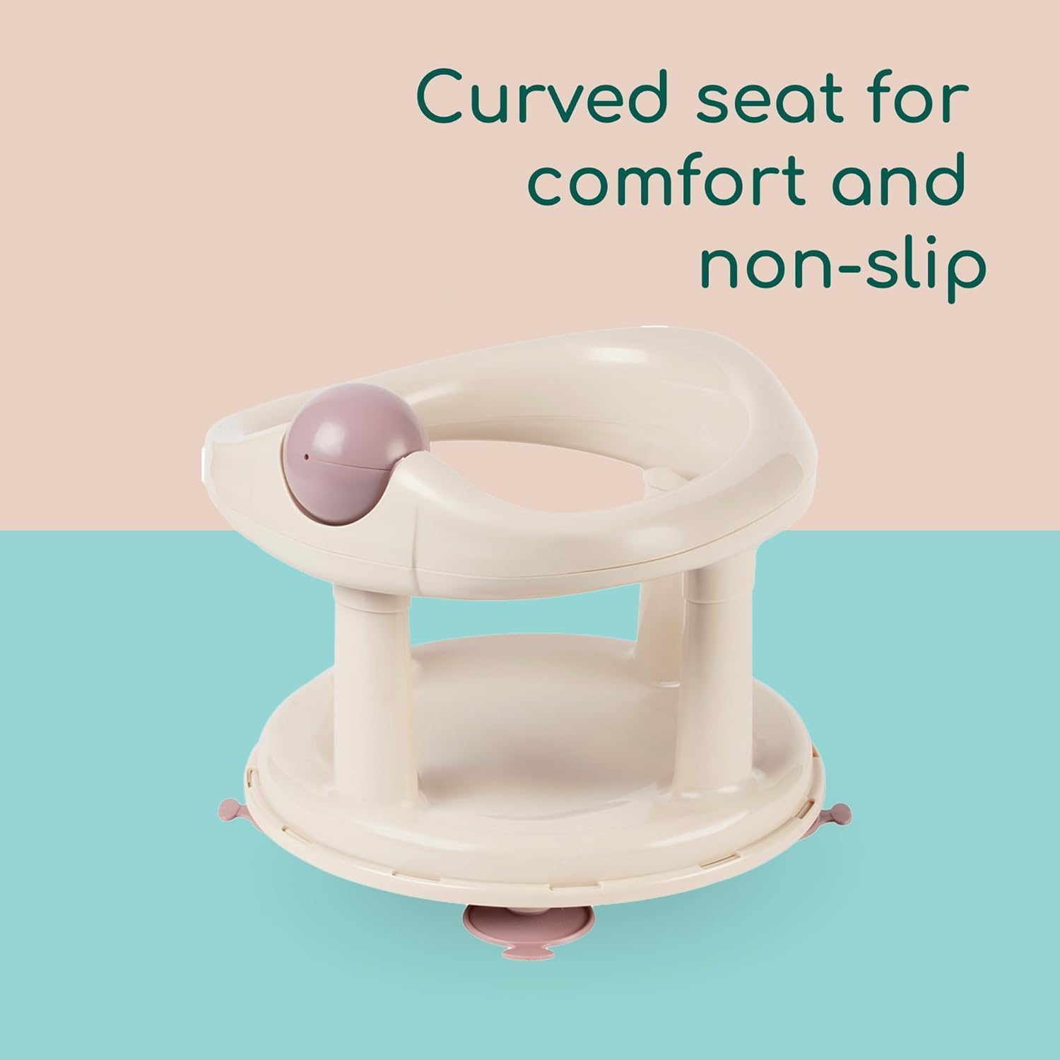 Thumbnail 4 de Bebeconfort Swivel Bath Seat (6–12 months, max 10 kg) – Non-Slip Ergonomic Baby Bath Support