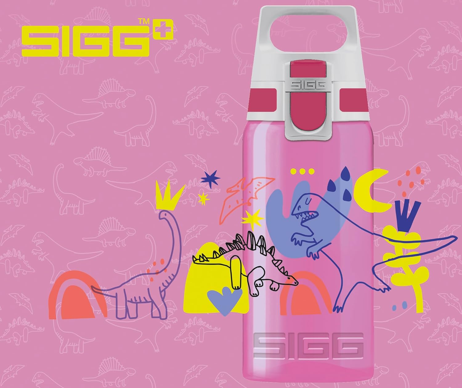 Thumbnail 6 de SIGG VIVA ONE Club Horse Kinder Trinkflasche 0,5 l – auslaufsicher mit ONE-Top für die Einhand-Nutzung