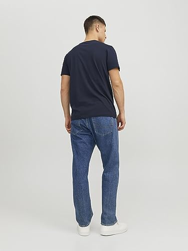 Thumbnail 2 de JACK & JONES Jjecorp Logo tee SS Crew Neck Noos – Camiseta Hombre Slim Fit Azul Navy (XS)