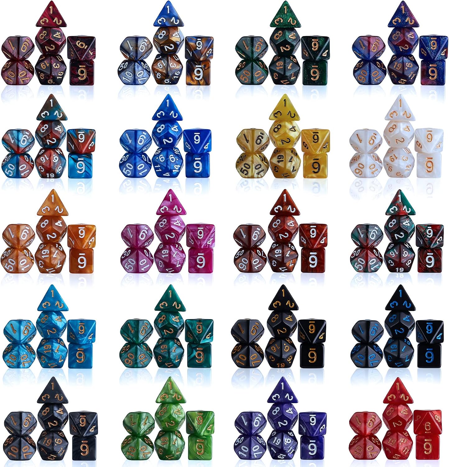Thumbnail 1 de CiaraQ DND Dice Sets 182pcs