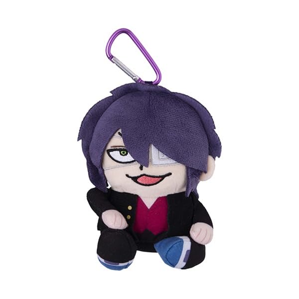 Detalle de メガハウス 3年Z組銀八先生×大川ぶくぶ 青春☆ぬいぐるみマスコット 高杉晋助 約120mm・ポリエステル製