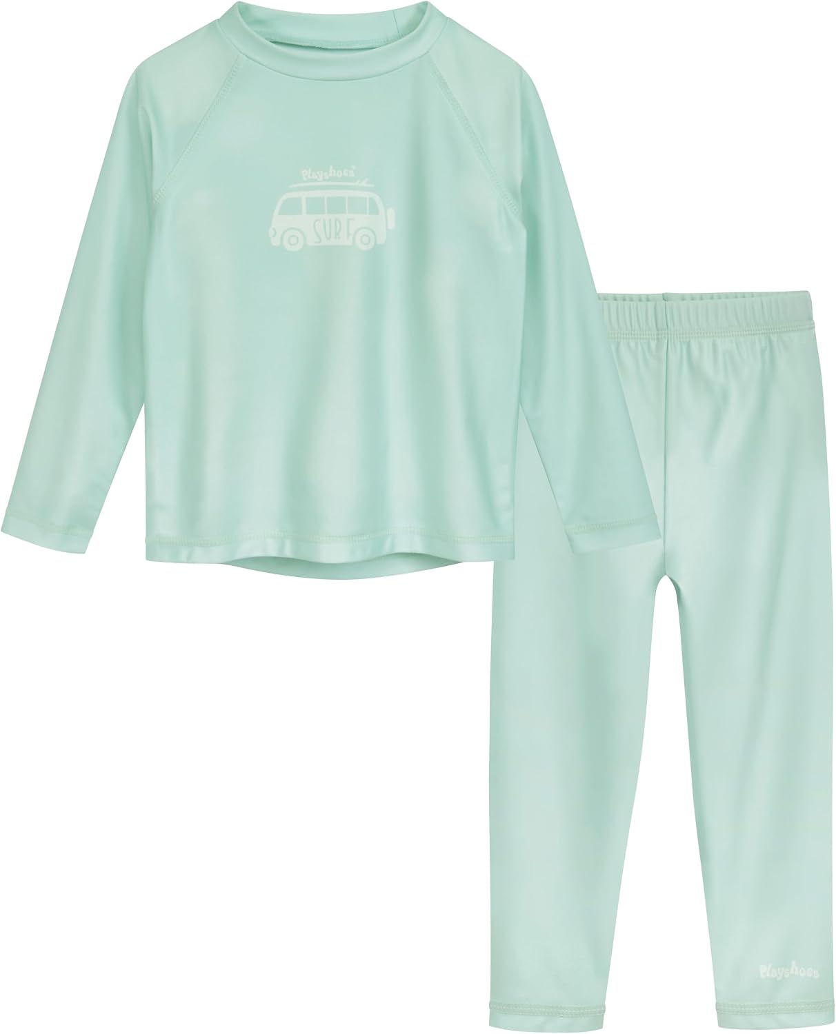 Detalle de Playshoes Zweiteiler Lang Set di Rash Guard Bambini e Ragazzi – UPF 50+ e asciugatura rapida