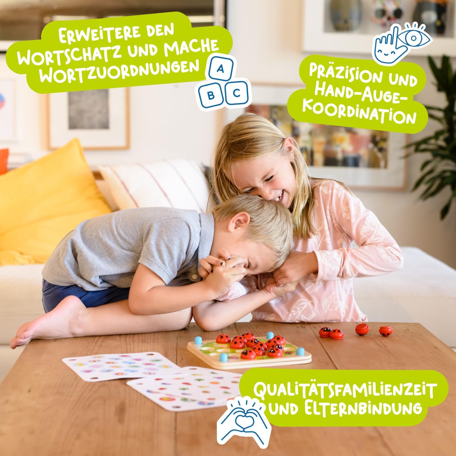 Thumbnail 4 de Nene Toys Marienkäfer-Garten Gedächtnisspiel 10 Muster