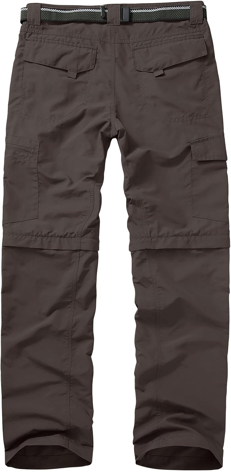 Thumbnail 1 de mosingle Men’s Walking Hiking Zip-Off Trousers (Safari lightweight quick-dry cargo)