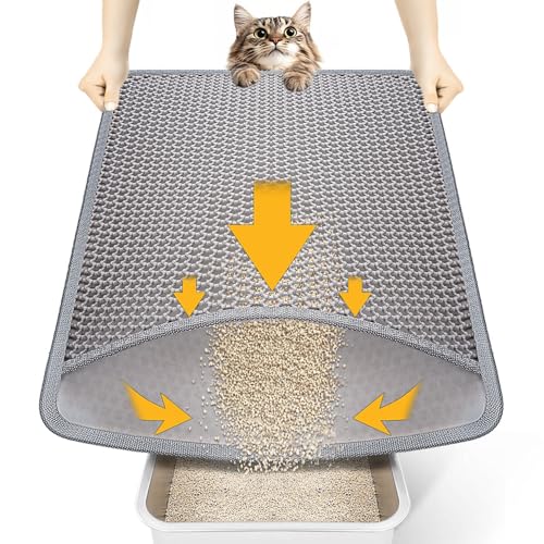 Detalle de Conlun Tapis de Litière pour Chat 58x42 cm