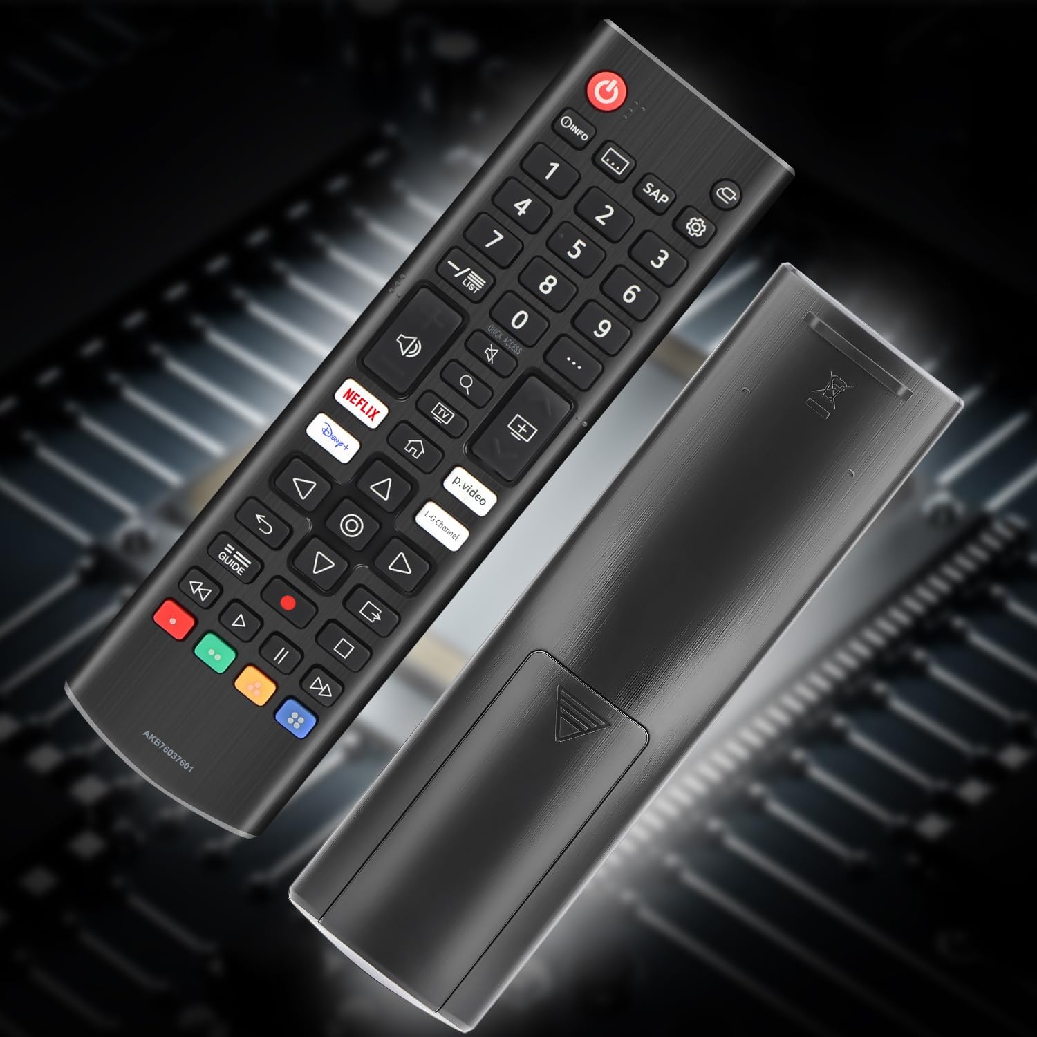 Detalle de LG TV Universal Replacement Remote (AKB76037601) – Ready to Use Out of the Box