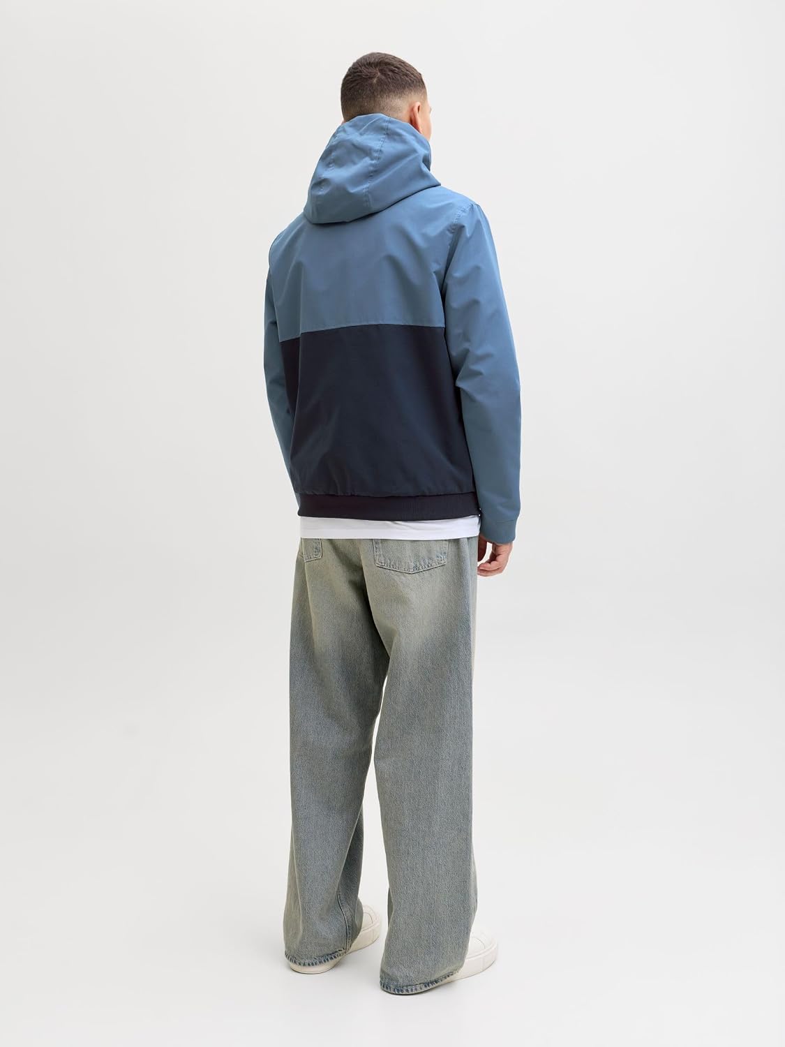 Detalle de JACK & JONES Jjerush Bomber Noos À Capuche – Veste courte Homme