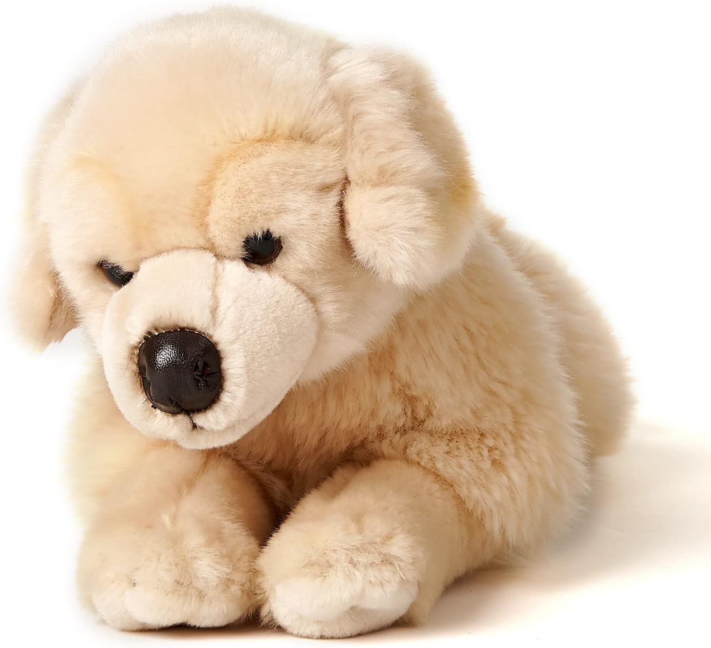 Detalle 2 de Uni-Toys HT-30284 pluszowy Golden Retriever, leżący, 43 cm
