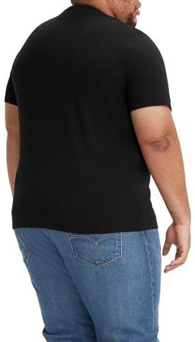 Detalle 2 de Levi's Big & Tall Graphic Tee Batwing Srt Mineral Black (3XL) para hombre