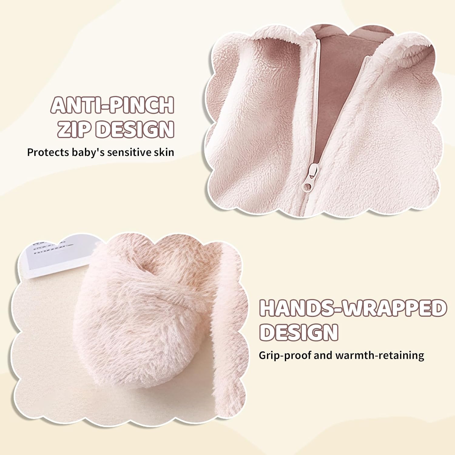 Detalle 2 de WYTbaby Tutina invernale 0-12 mesi 👶