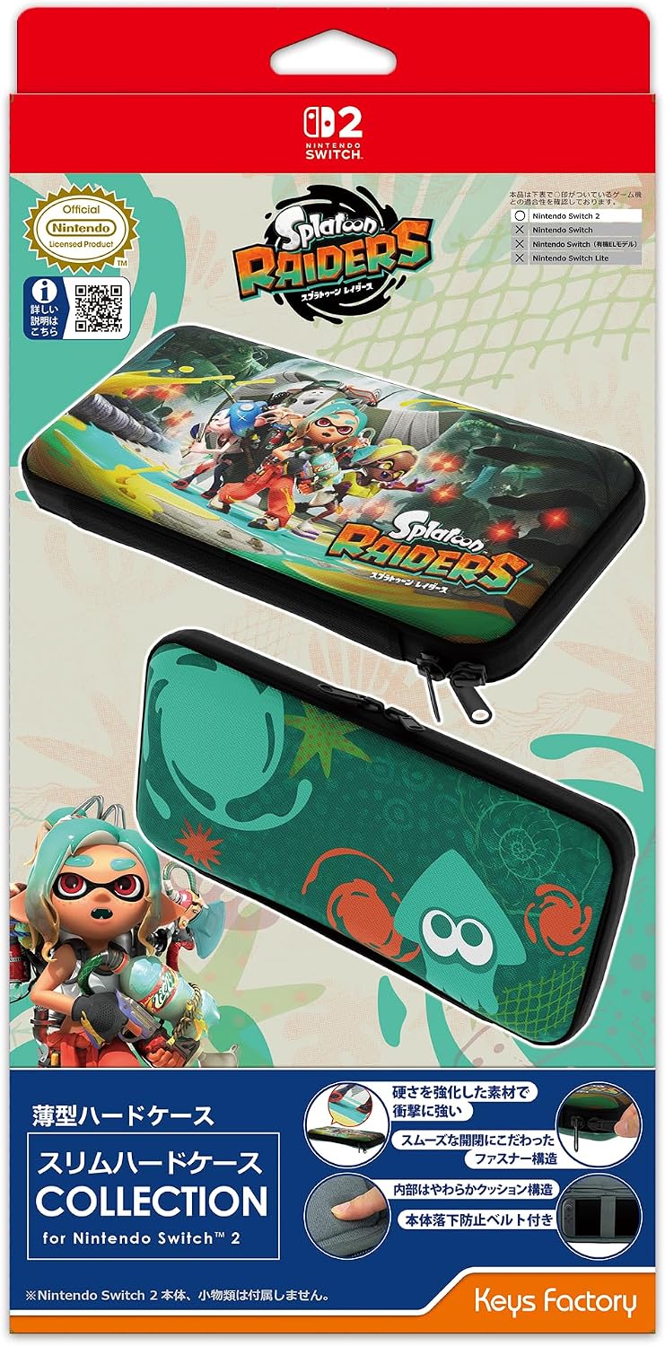 Detalle de キーズファクトリー KSH-005-1 スリムハードケース COLLECTION スプラトゥーン レイダース