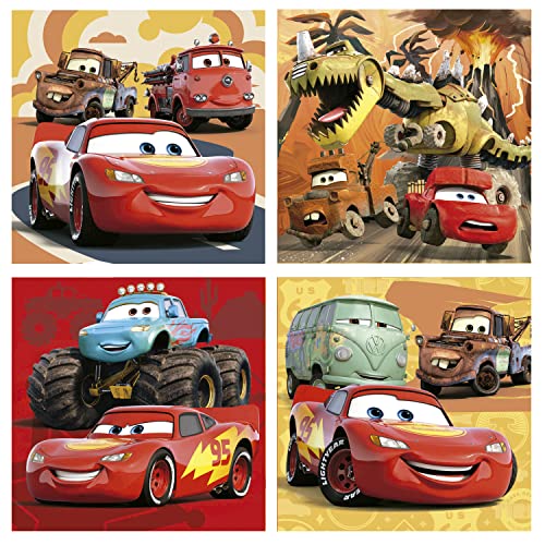 Thumbnail 1 de Educa - Maleta Cars | Set de 4 Puzzles Progresivos (12–25 piezas)