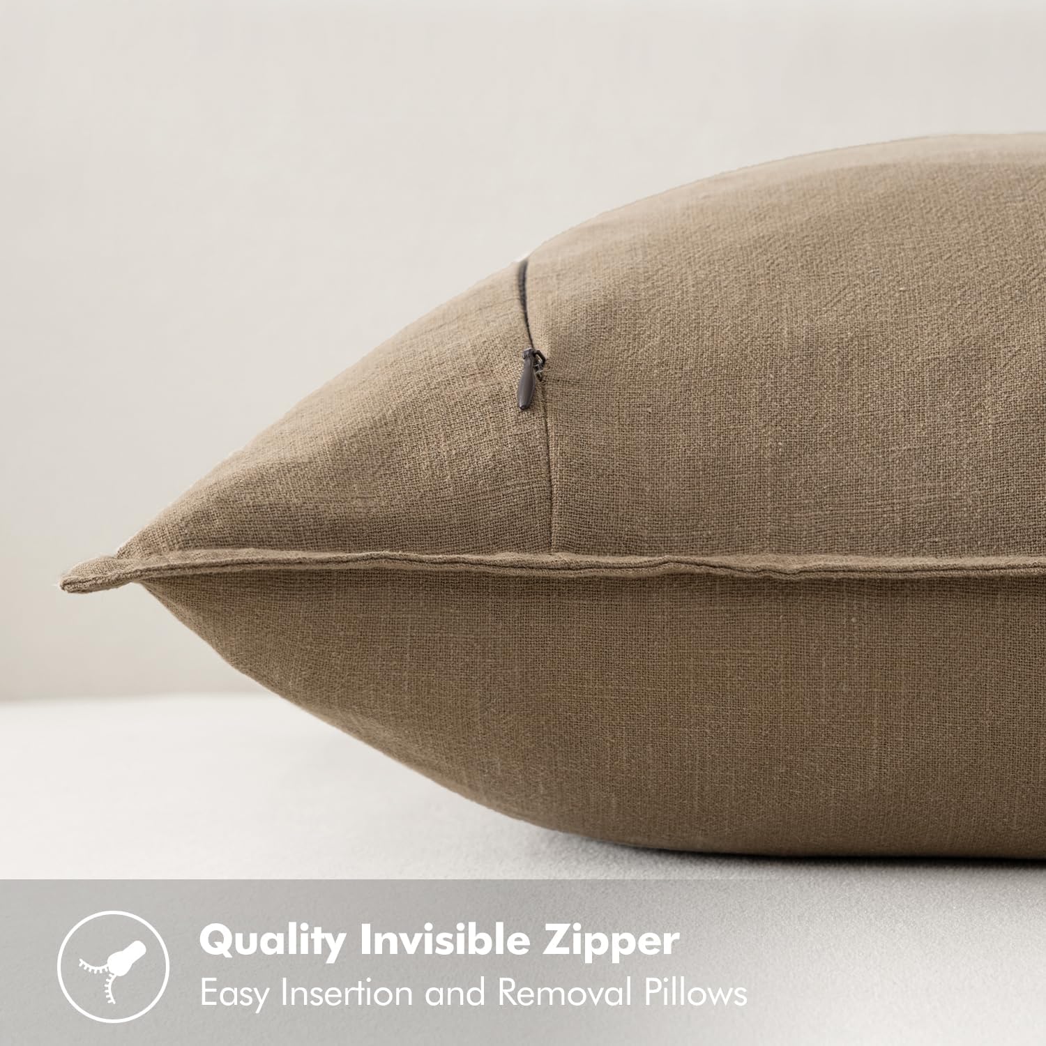 Detalle de MIULEE Pillow Covers 20x20 Inch