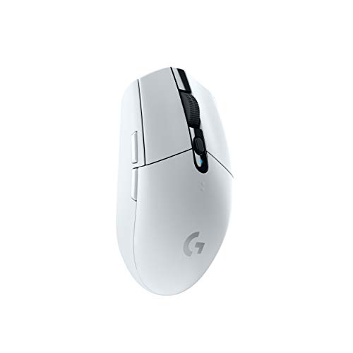 Detalle 2 de Logitech G305 Lightspeed: Ratón Gaming Inalámbrico ligero con sensor HERO 12K (Blanco)