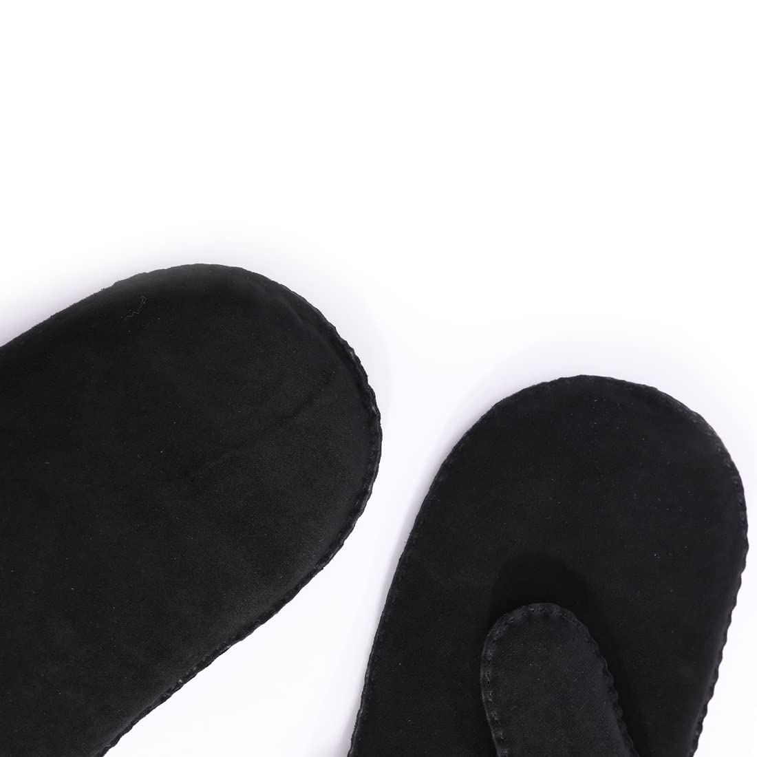 Thumbnail 6 de Harssidanzar Herren Winter Fäustlinge – Lederfäustlinge mit Lammfellfutter und Pelzmanschette KM042EU