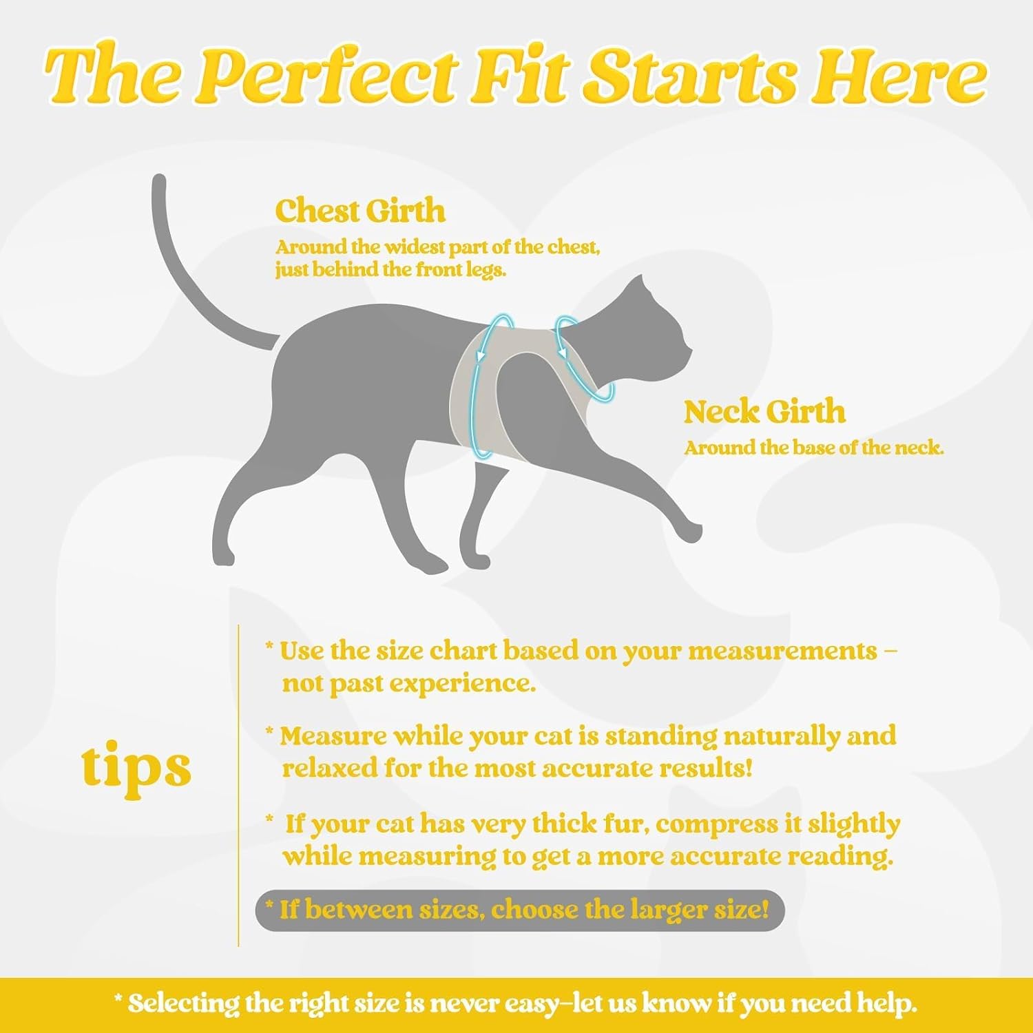 Thumbnail 1 de Rabbitgoo Cat Harness and Lead Set (Soft Step-in Vest) – Yellow, 1.5m Lead, Escape-Proof for Kittens/Tiny Cats
