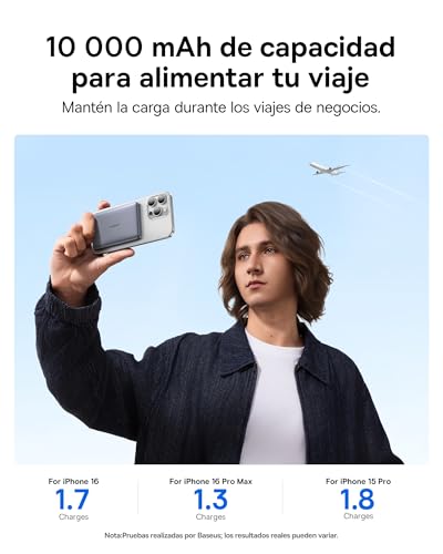 Thumbnail 5 de Baseus Picogo AM41 Power Bank 10000mAh, Carga Inalámbrica ⚡