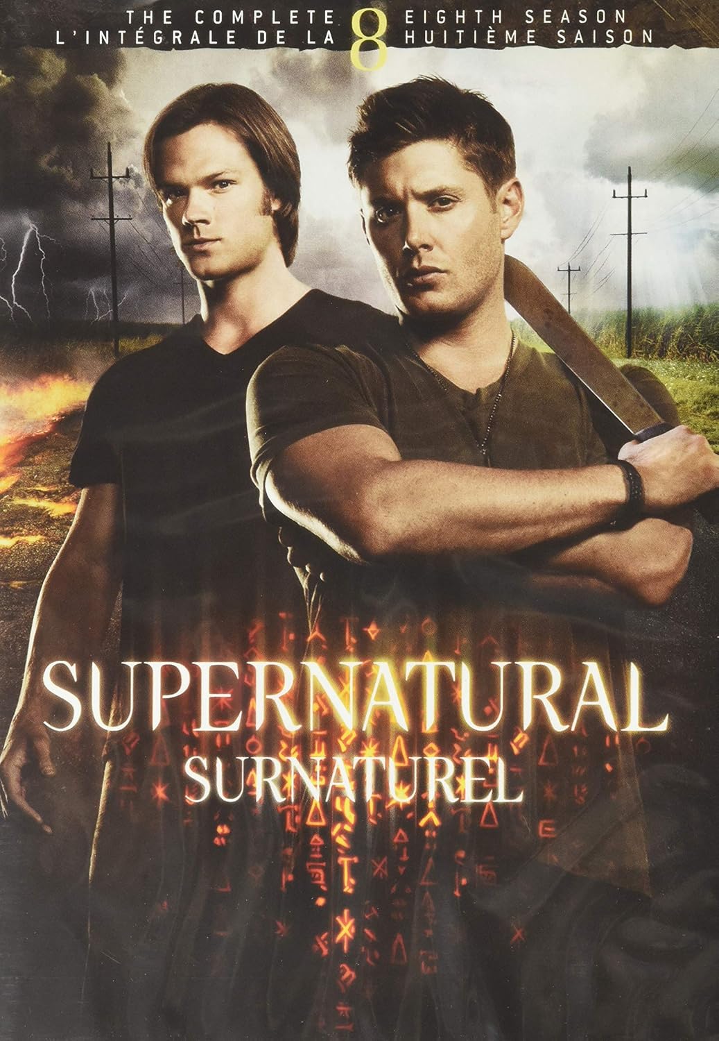 Detalle de Warner Bros. Supernatural: The Complete Eighth Season Bilingual DVD, 6-Disc NTSC Set