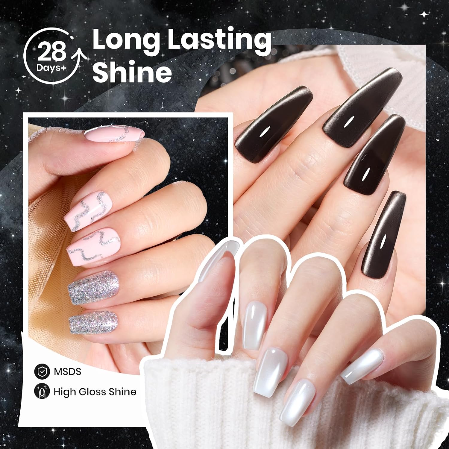 Thumbnail 5 de Beetles Twilight Gleam 6-Color Gel Polish Set