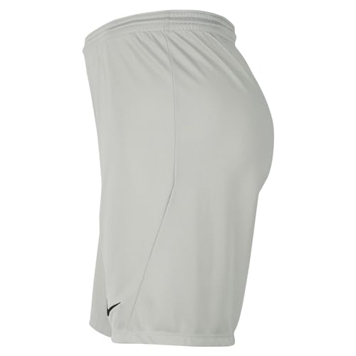 Detalle de Nike M NK Dry Park III Short Nb K para hombre – Pantalón corto deportivo en Pewter Grey/Black