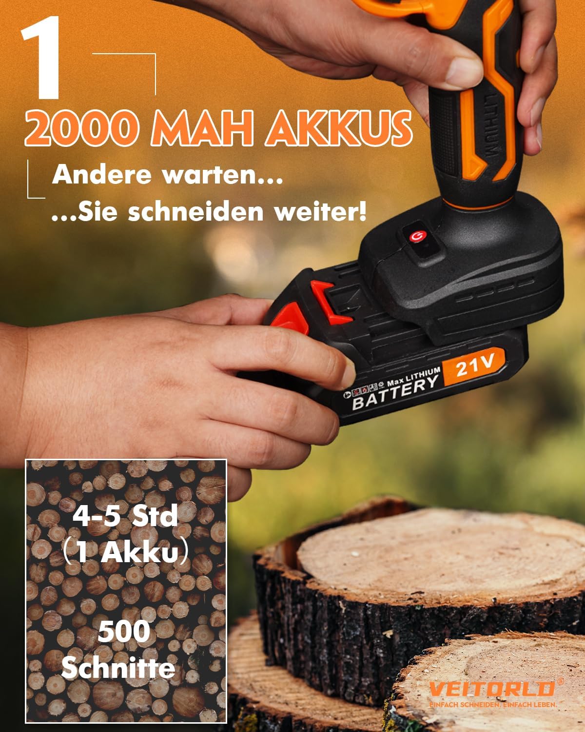 Detalle de Akku Astschere Makita 18V 30mm Schnittkraft