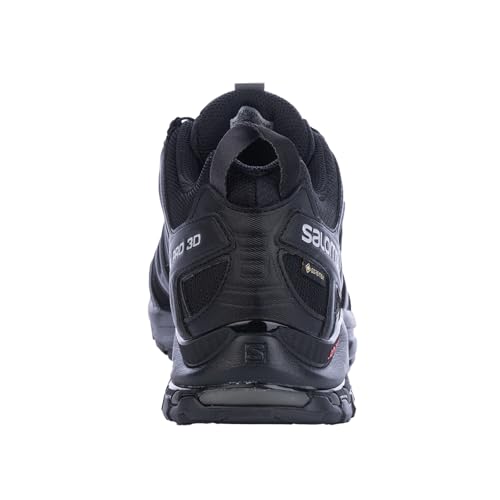 Detalle de Salomon XA PRO 3D Gore-Tex Herren Trekking- und Trailrunning-Schuh Schwarz/Magnet, Größe 45 1/3
