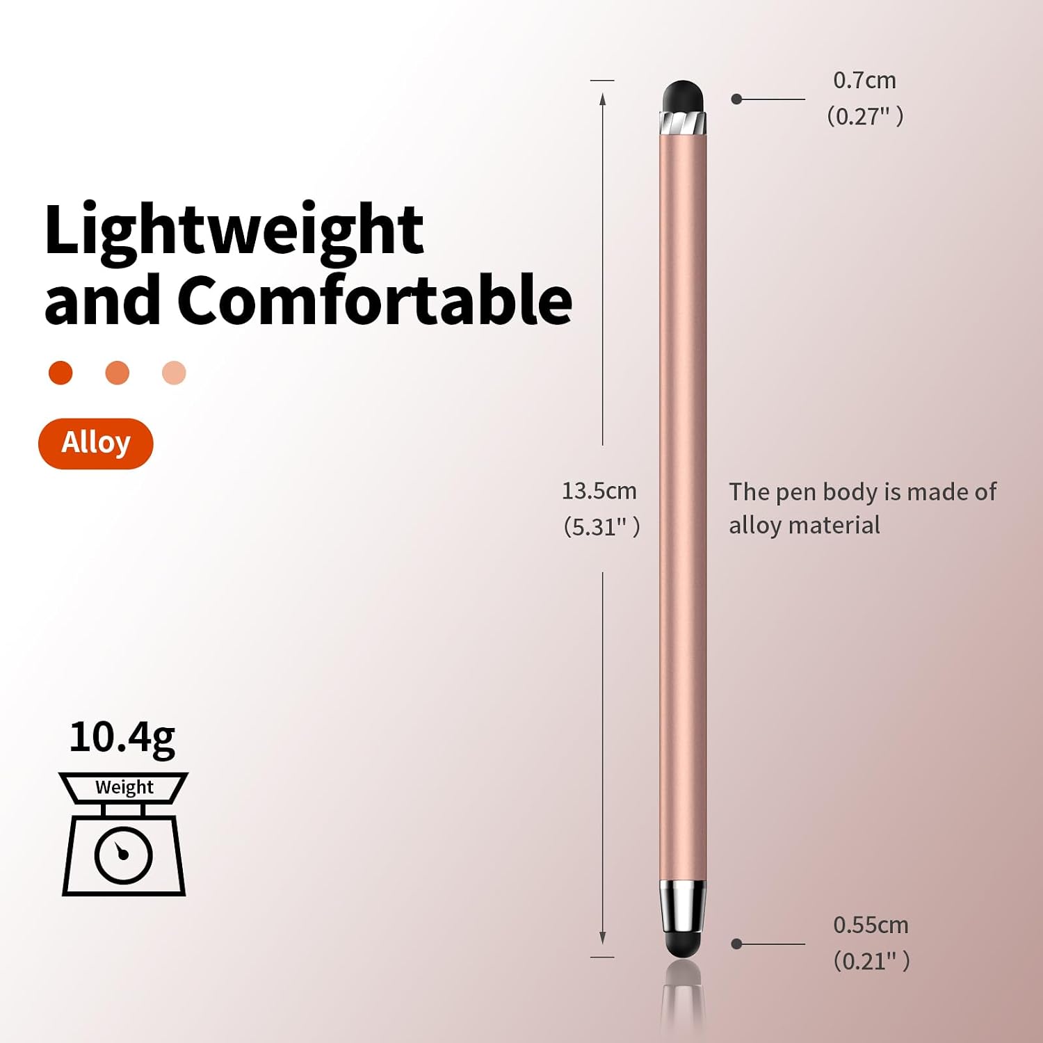 Detalle 2 de 10 PCS Stylus 2-in-1 Pen for Touchscreens