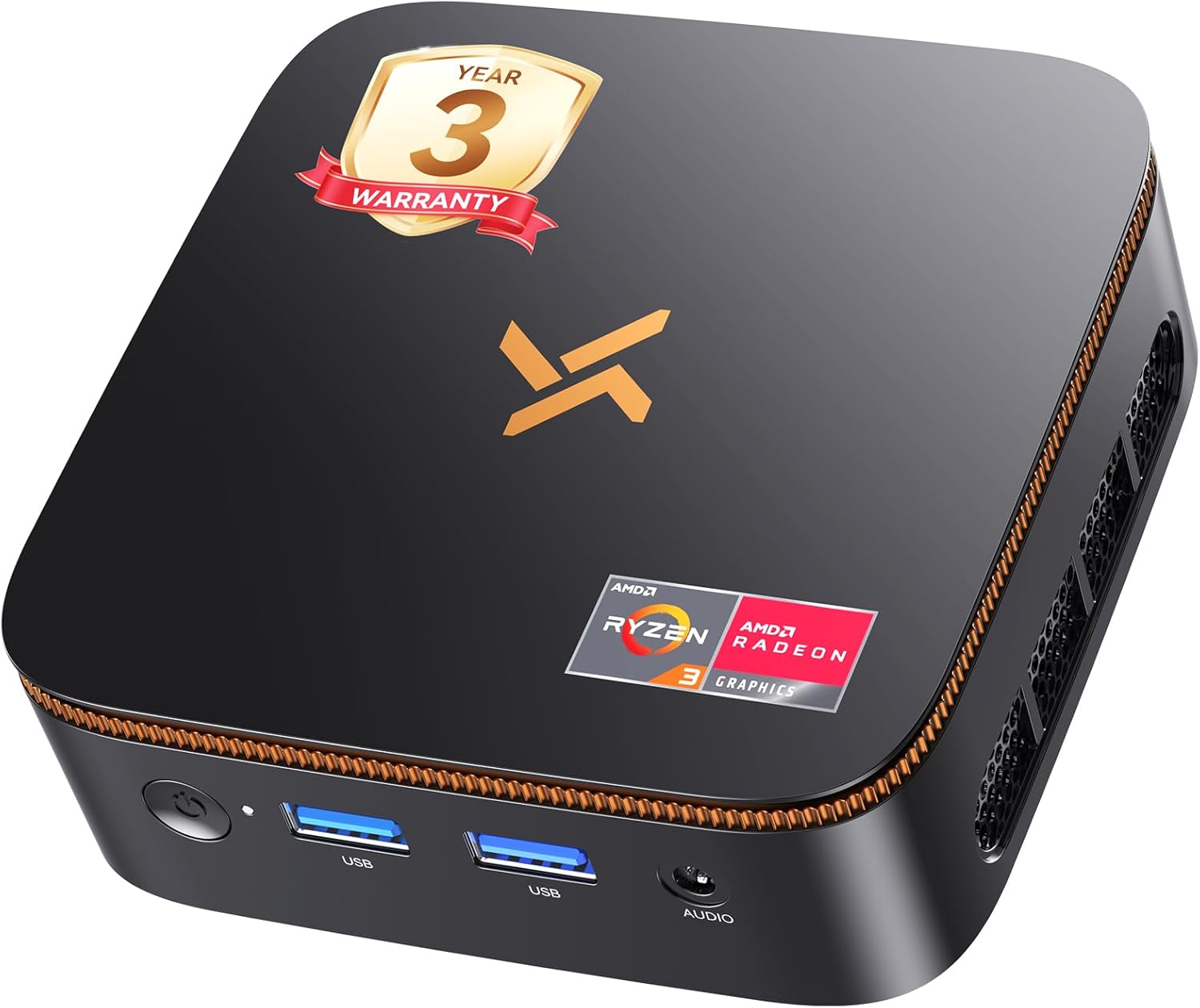 Detalle de Huidun 2026 New H50 Mini PC: Quiet, compact powerhouse for home office