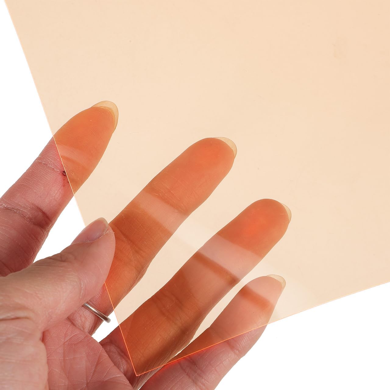 Thumbnail 3 de UKCOCO 6pcs Light Dimming Sheets: Orange Light Diffusion Gels for Photography and Classrooms (0.4mm, A4) – LightFilm PVC