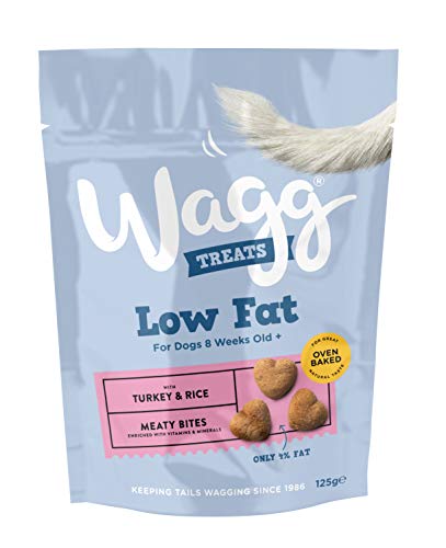 Detalle de Wagg Low Fat Lamb & Rice Dog Treats 125g (Pack of 7) – A practical training and snack option
