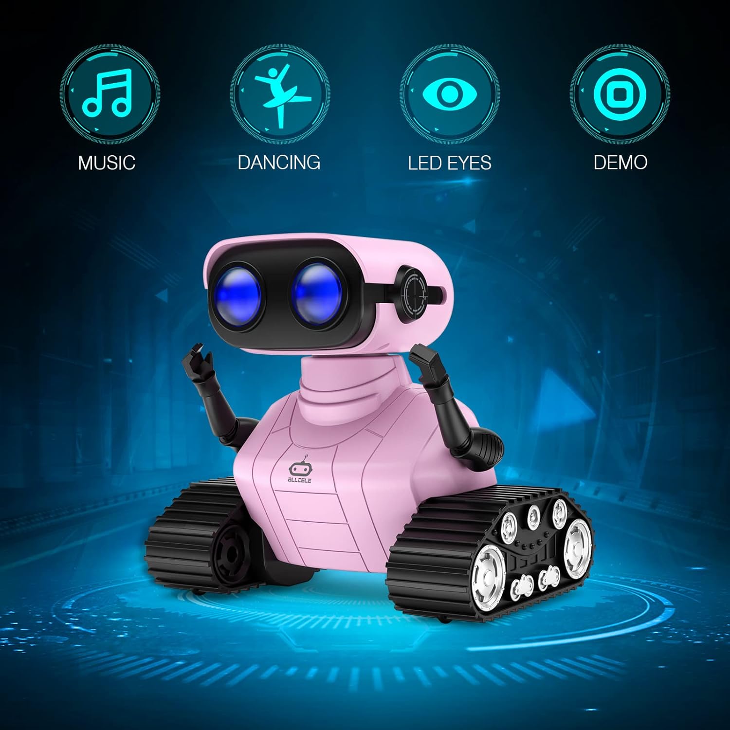 Thumbnail 1 de ALLCELE Girls Robot Toy 500 mAh 🤖