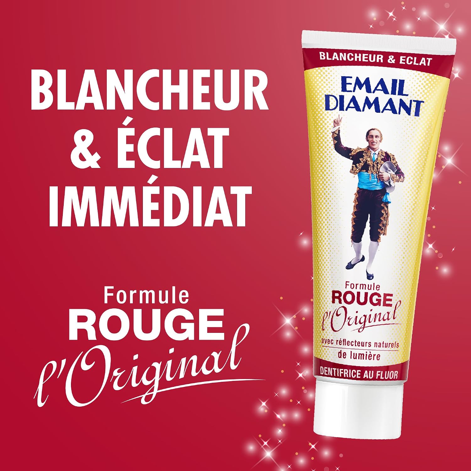 Thumbnail 1 de Email Diamant Formule Rouge 75 ml 🪥