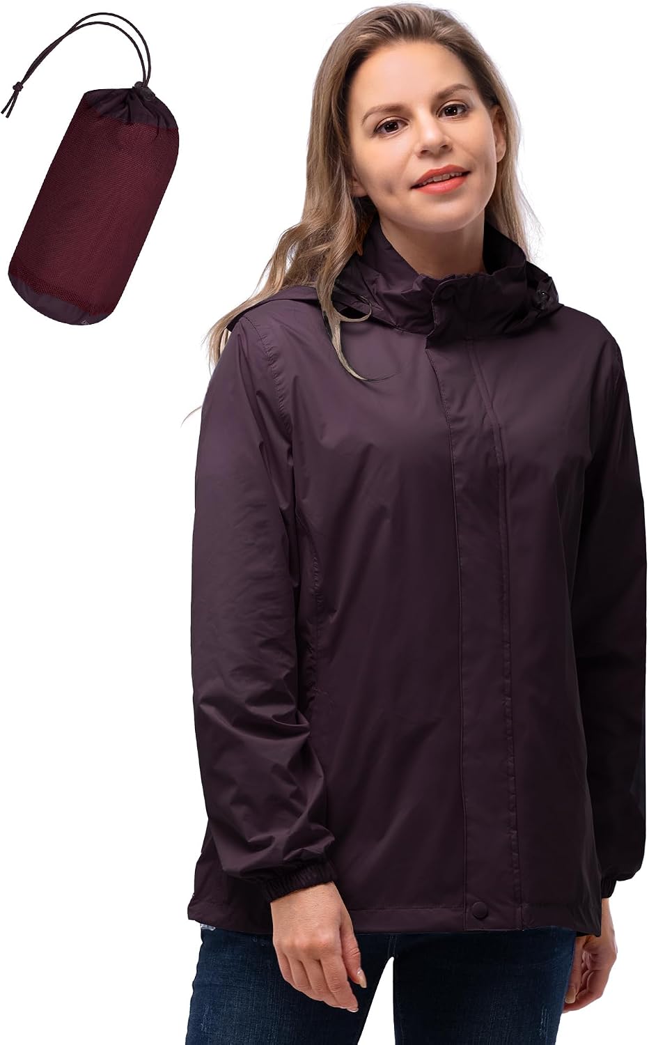 Thumbnail 6 de 33,000ft Damen Regenjacke: Wasserdicht, faltbar und atmungsaktiv – ideal für Outdoor-Einsatz