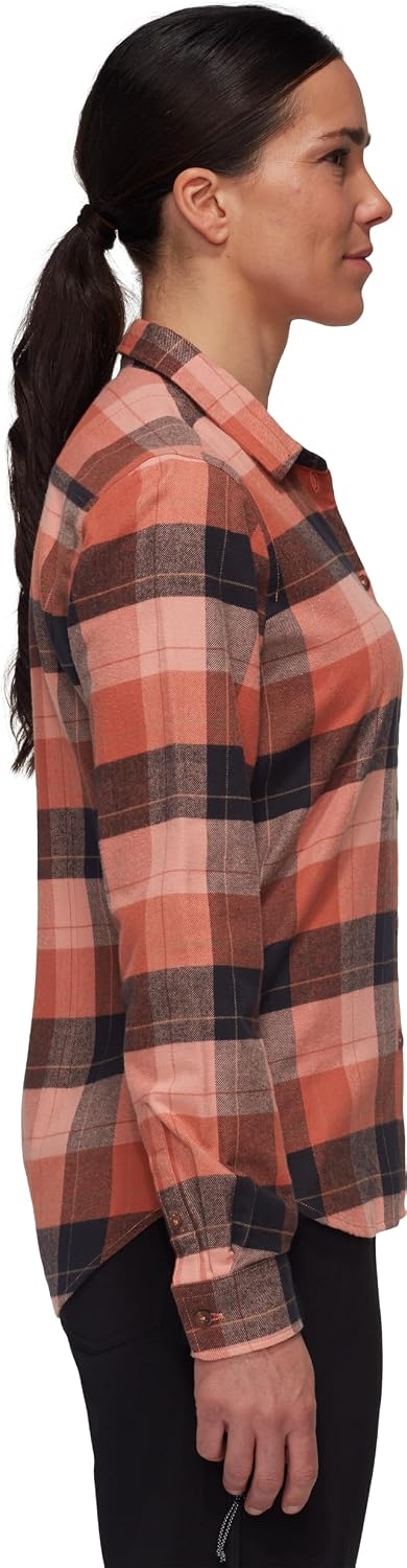 Detalle de Mammut Trovat Longsleeve Shirt Women – Maglia termica comoda e versatile