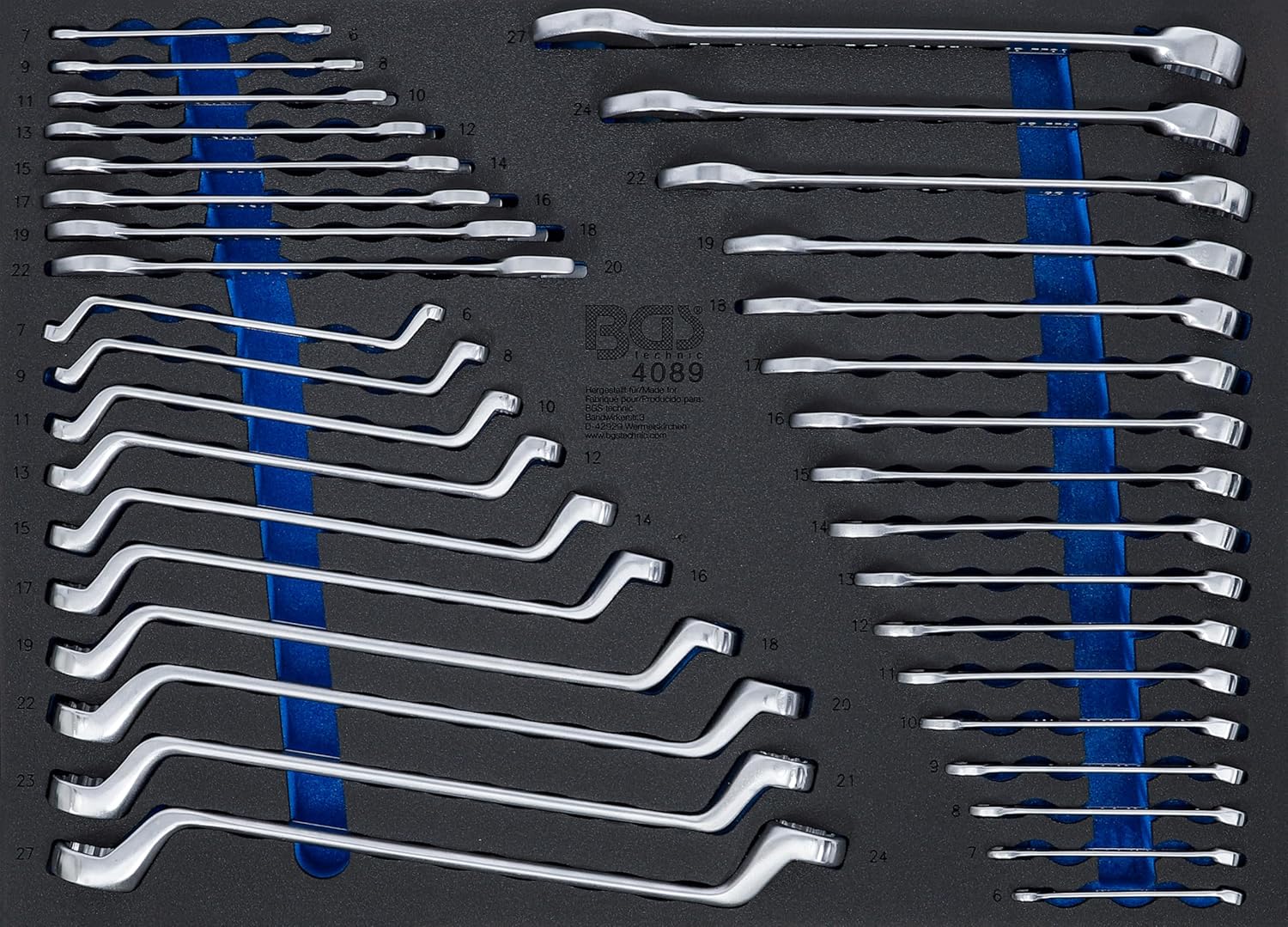 BGS 4089 set chiavi 35 pz.