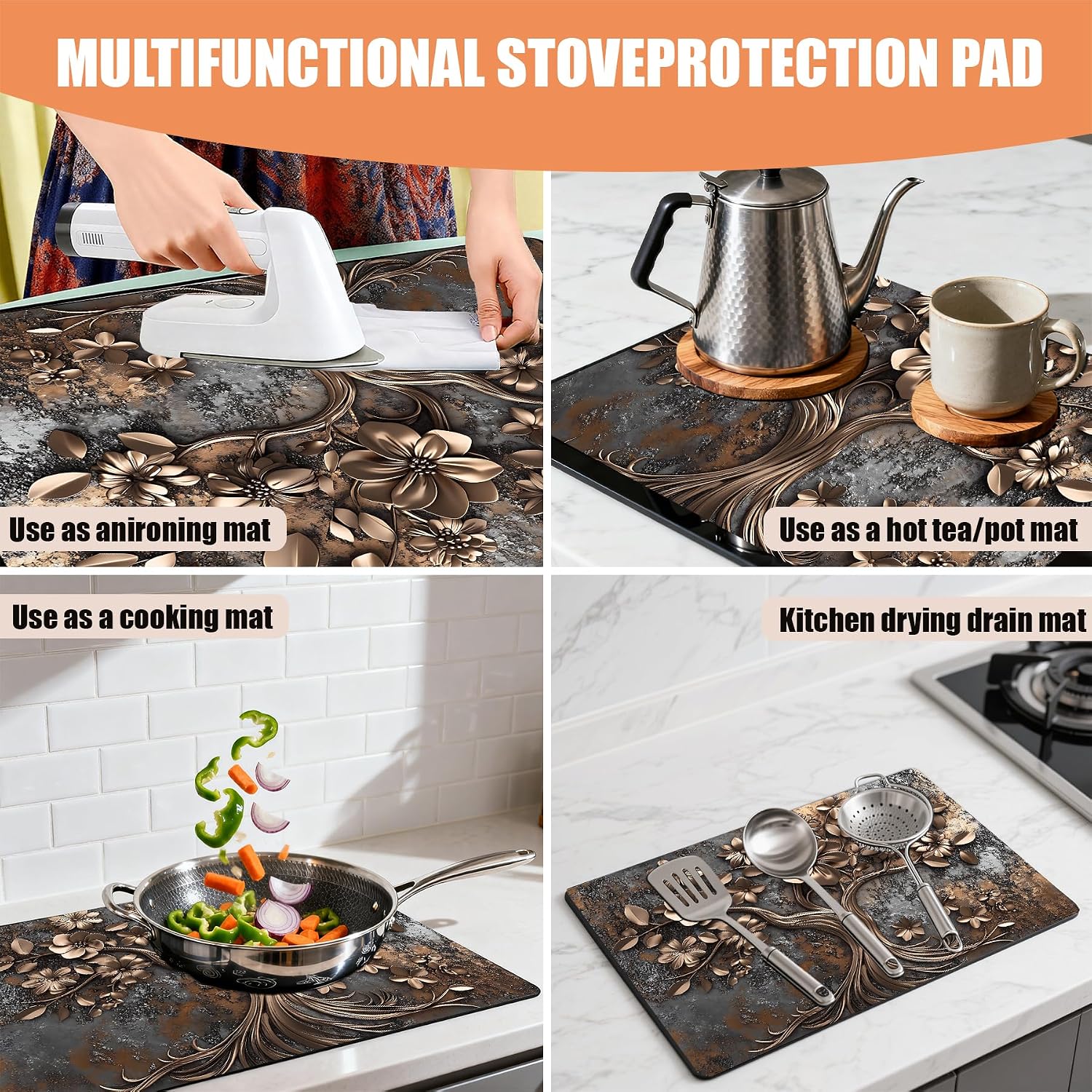 Detalle de Seewan electric stove cover 28.5 x 20.5 inches