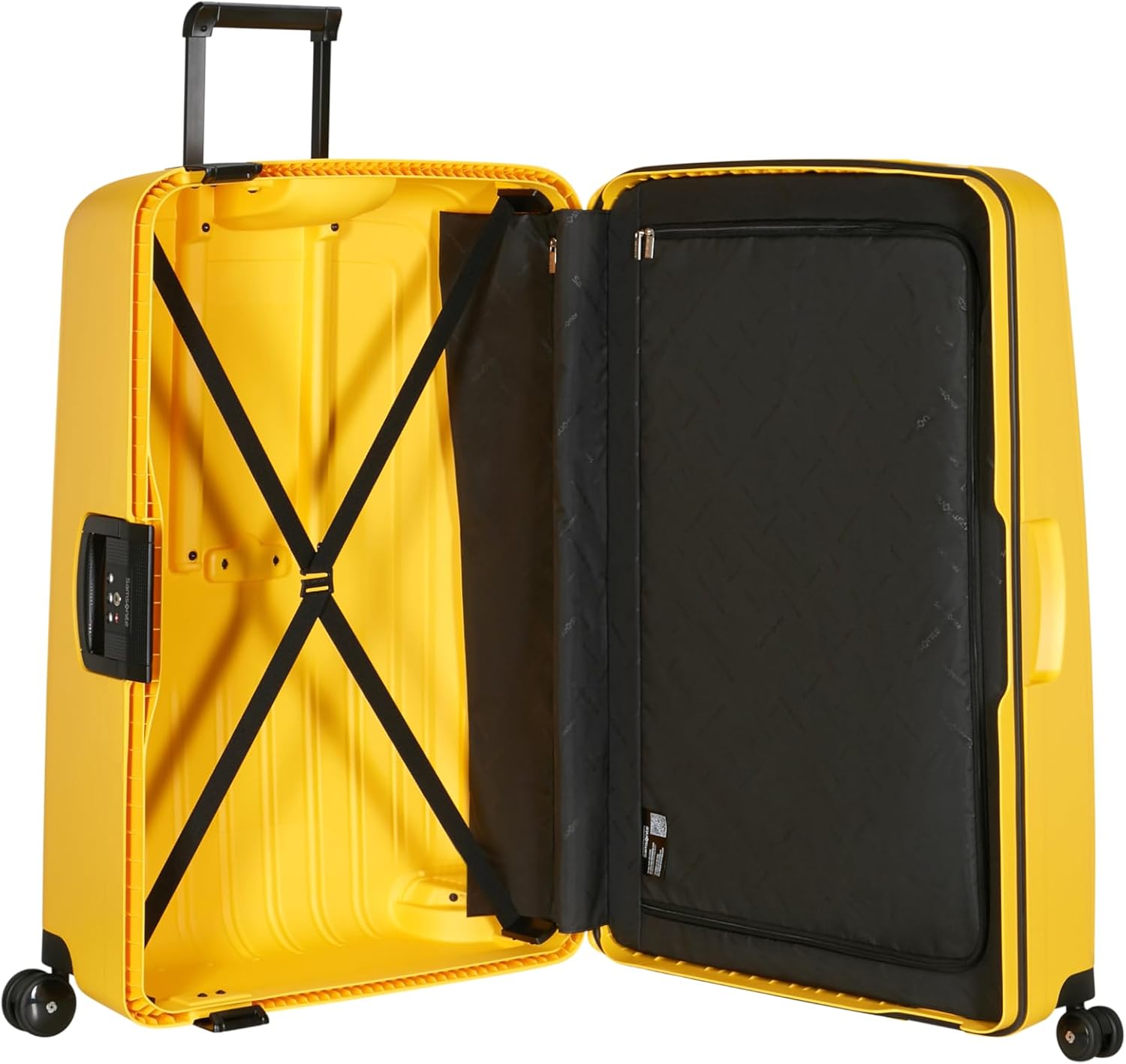 Detalle 1 de Samsonite S'Cure Spinner 81 cm – duża walizka twarda 138 l z zamkiem TSA