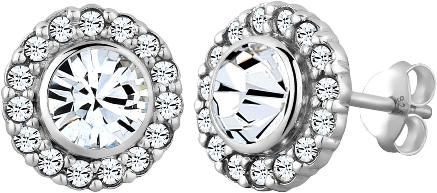 Detalle de Elli Damen-Ohrringe 925 Silber Ohrstecker