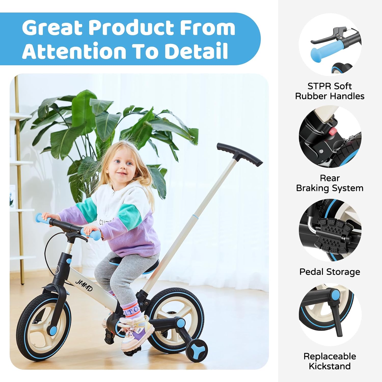 Thumbnail 5 de JMMD 6-in-1 Toddler Bike 12"