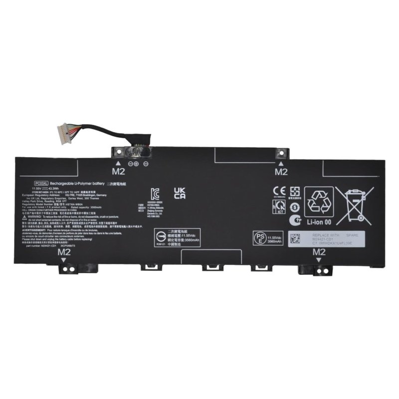 Detalle 2 de voltistar Batería PC03XL para HP Pavilion