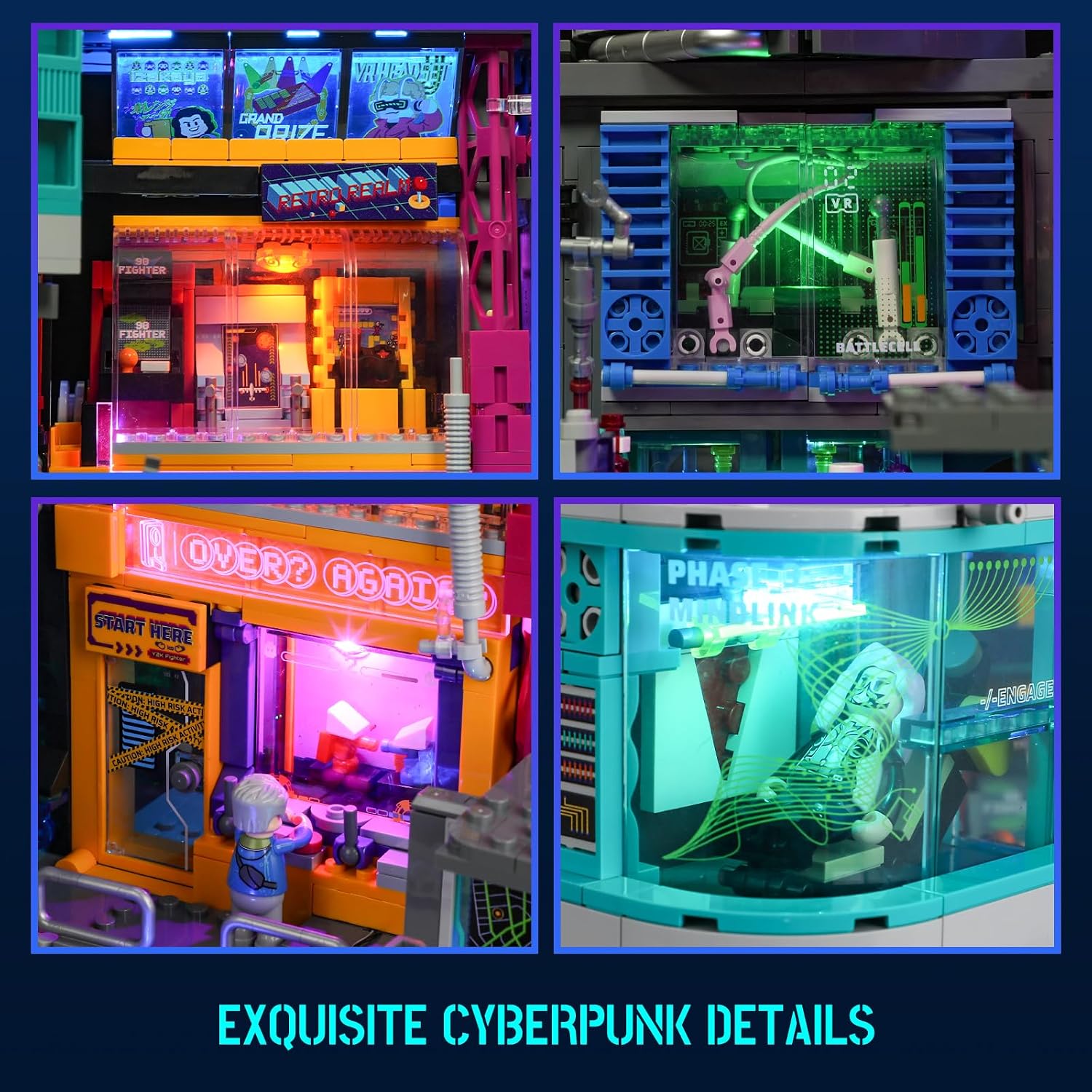 Thumbnail 3 de Lumibricks Cyberpunk Game Stack