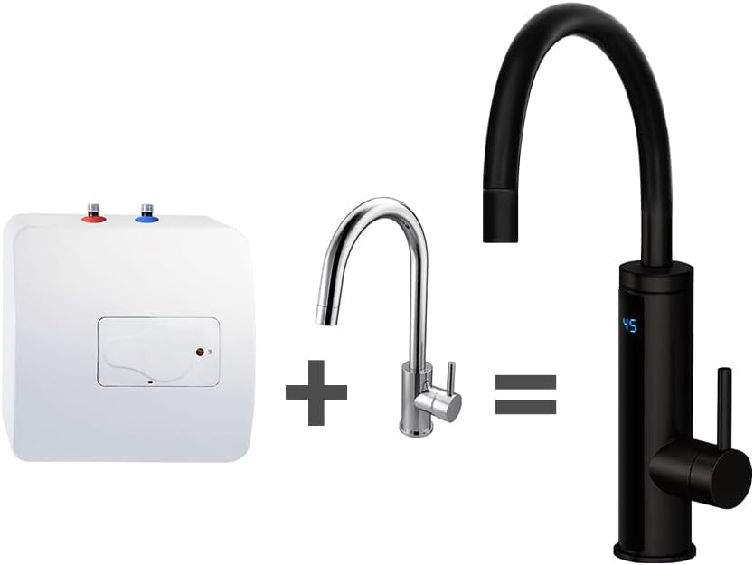 Detalle de HOGART Elektrische Wasserhahn 230 V 🚰