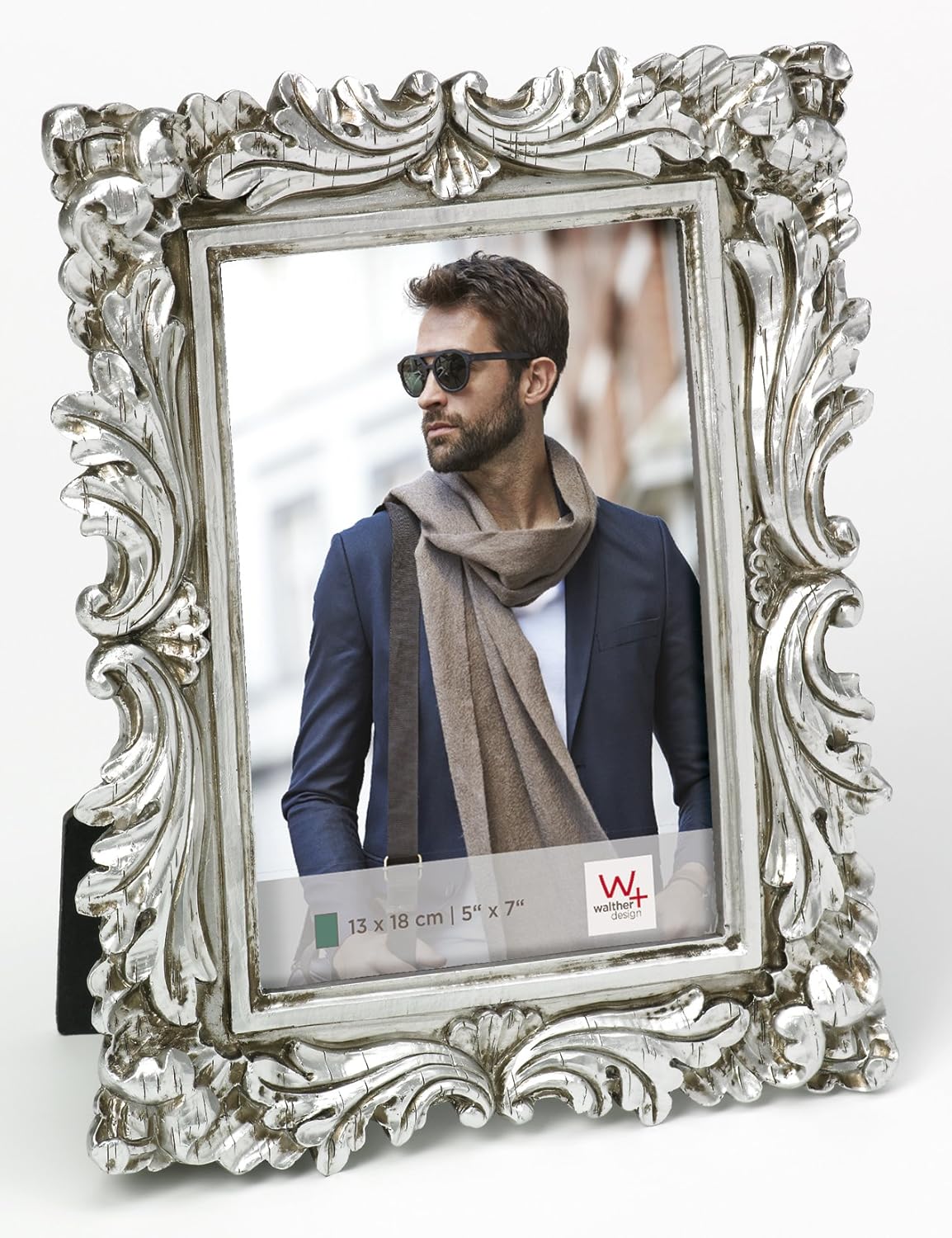Thumbnail 5 de Cadre photo Walther Design QS318W Blanc Saint Germain 13 x 18 cm