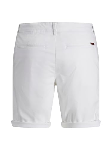 Detalle 2 de JACK & JONES Jjibowie Jjshorts Solid SA SN Bermudas, White, M para Hombre
