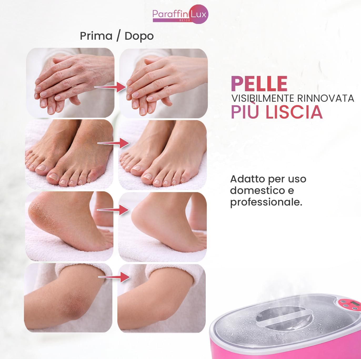 Detalle 1 de Boston Tech® Bagno di paraffina 5L