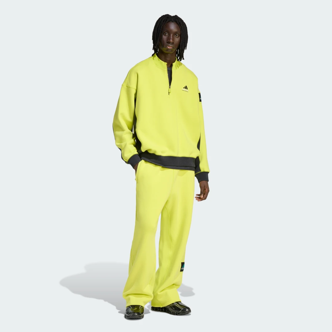 Thumbnail 2 de Jersey de cremallera hasta el pecho adidas Equipment Blocked — Amarillo