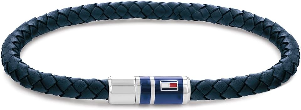 Thumbnail 6 de Tommy Hilfiger Jewelry Geflochtenes Lederarmband – Herren, Magnetverschluss, 19 cm