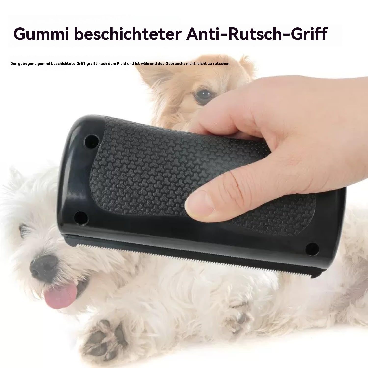 Thumbnail 6 de Hundebürste Fellwunder Entfilzungskamm mit Edelstahlzähnen – Professioneller Entfilzungskamm für Hund, Katze, Pferd & Kaninchen