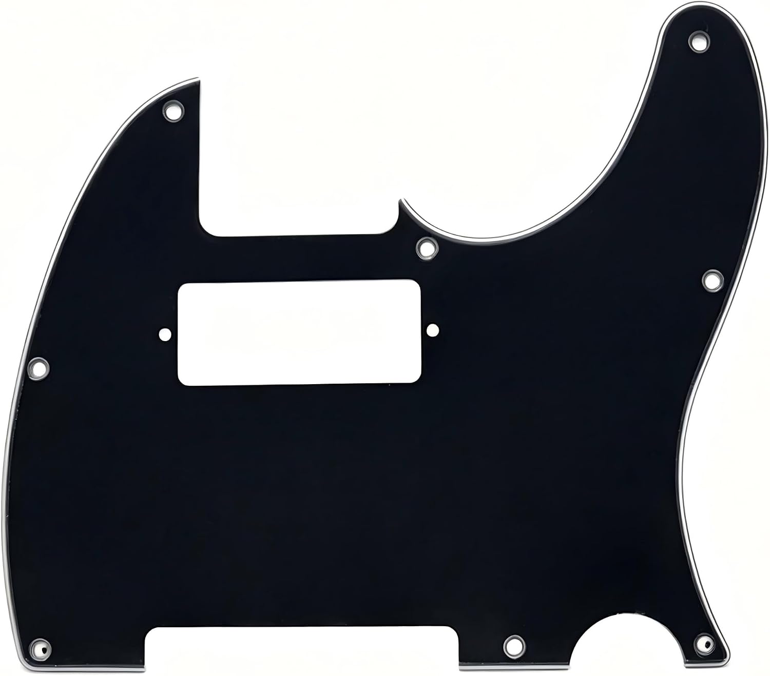 Detalle 1 de Telecaster Humbucker Pickguard, Reddish Brown Tortoiseshell